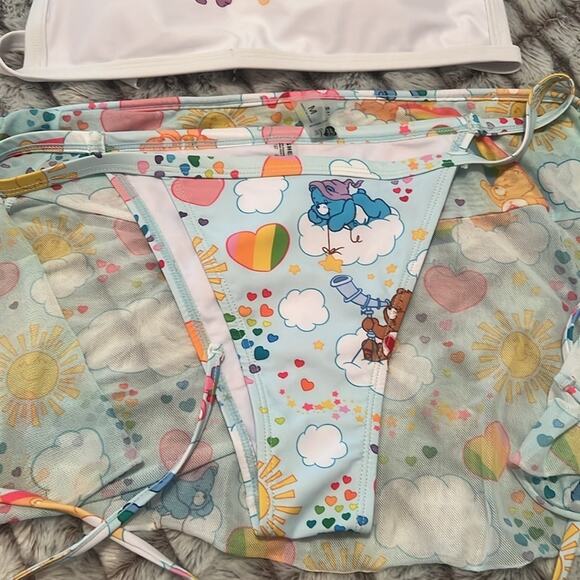 SHEIN X Care Bears Bikini and Cover Up Set - Picture 2 of 5